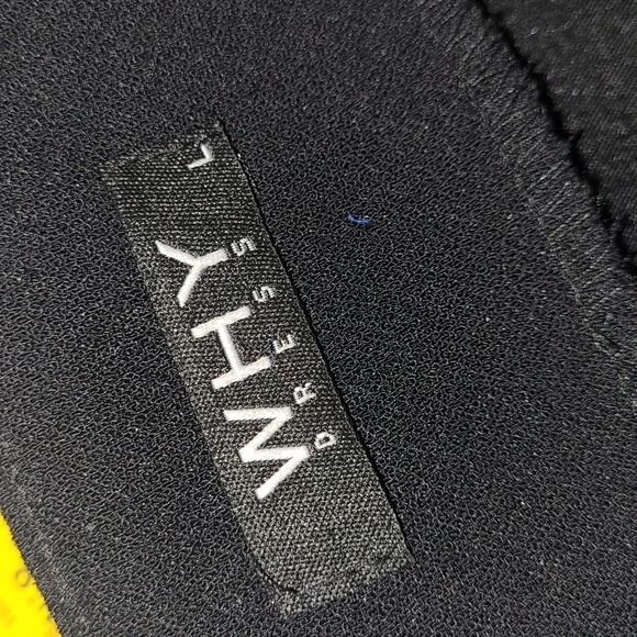 💕Black Fitted WHY Flared Skirt💕Size Large - Picture 6 of 7